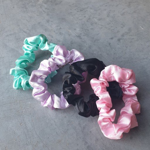 RUB NA VLASY, SILK SCRUNCHIE, 4 KS