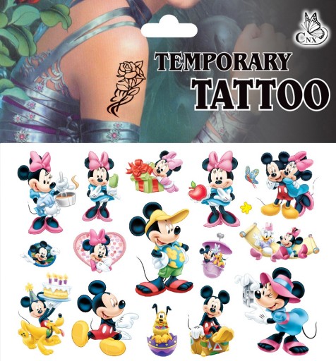 UMÝVAJÚCE TETOVANIE PRE DETI MICKEY MOUSE CG355