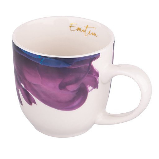 GLAMOUR hrnček na kávu s rúčkou PORCELÁN Emotions