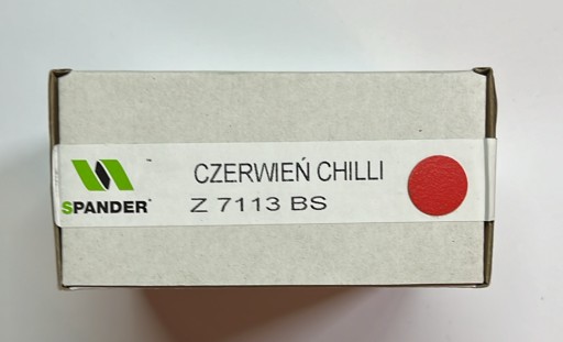 Kronospan K - 7113 BS Nábytková zátka Chilli červená