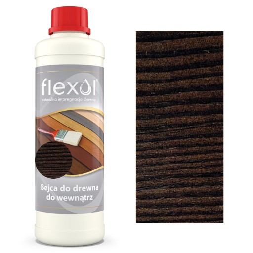 Vnútorné moridlo na drevo orech tmavý 0,5 l 500 ml Flexol