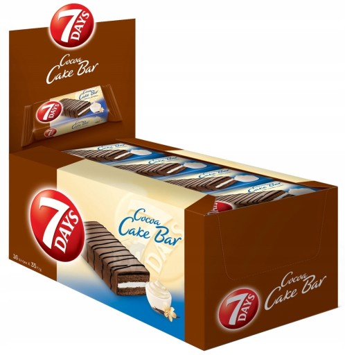 Vanilková 7 dňová tortová tyčinka 32g