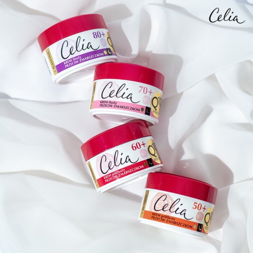 Celia Q10 Mastný krém na tvár 70+ s kolagénom