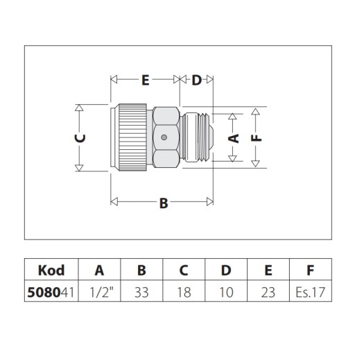HYGROSCOPIC automatický odvzdušňovač 1/2'' Caleffi