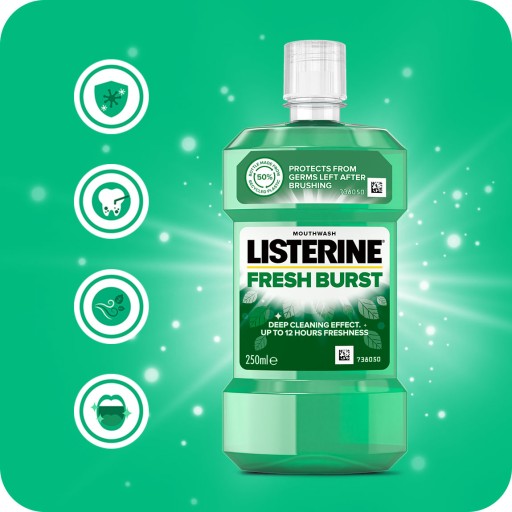 LISTERINE Fresh Burst ústna voda 250ml