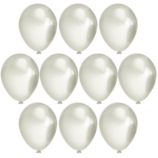 Kovové balóny narodeninové svadobné 30cm 10ks BM-070