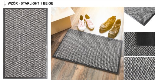 VCHODOVÁ ROHOŽKA 40x60 MATERIÁL ROHOŽKA NA DVERE DO OBUV, POGUM.