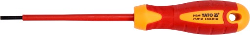 IZOLOVANÝ SKRUTKOVAČ 1000V 3.0 X 100MM YT-28153 YATO