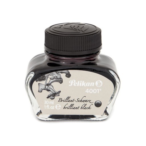 Pelikan atrament do plniaceho pera 30ml - čierny