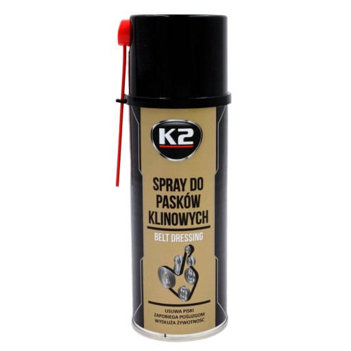 K2 sprej na klinový remeň 400 ml