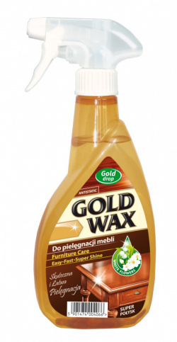 GOLD WAX ANTISTATIC ošetrujúci prípravok na nábytok