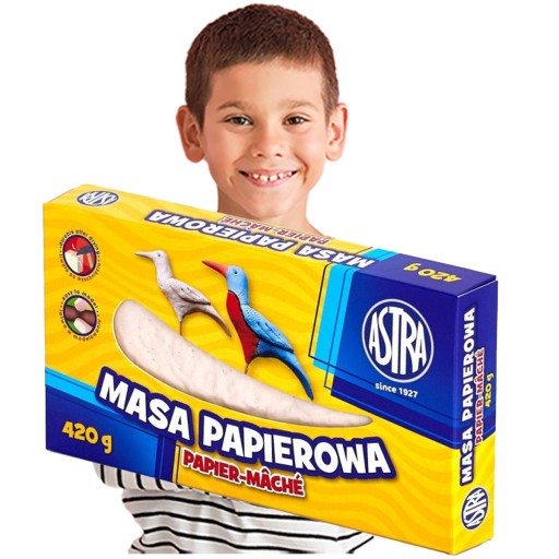 ASTRA Papierová buničina 420g, PLAST, KVALITA