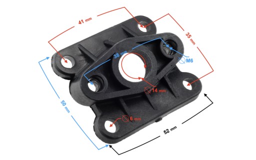 Nasávací otvor karburátora Pocket Bike Moretti