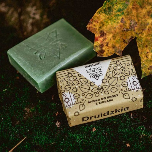 RareCraft Druidské mydlo na fúzy 110g
