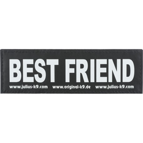 Nálepka na suchý zips 2 Julius-K9 S BEST FRIEND