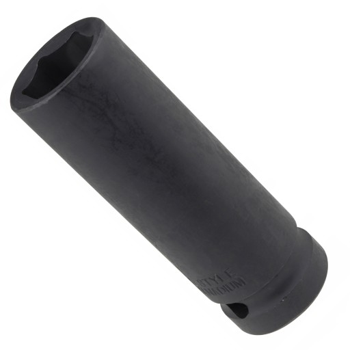 NÁRAZOVÁ ZÁSUVKA DLHÉHO KOLESA S 1/2'' KĽÚČOM 17 MM