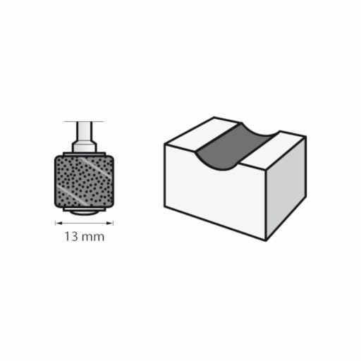 DREMEL stopka 407 13mm + 5 papierov 408 gr60 + 5 papierov 432 gr120