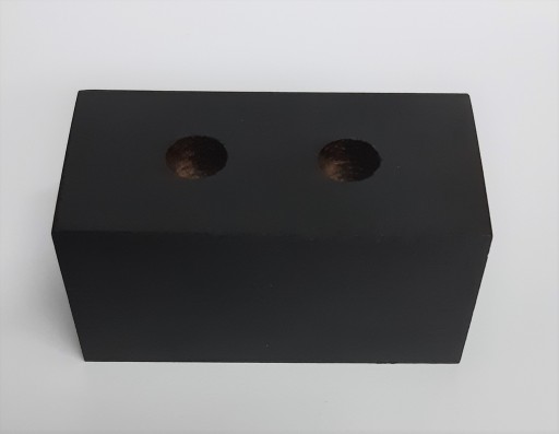 NÁBYTKOVÁ NOHA 80/40/40 WENGE
