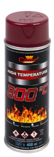 Sprej Žiaruvzdorná farba Red Champion 400 ml