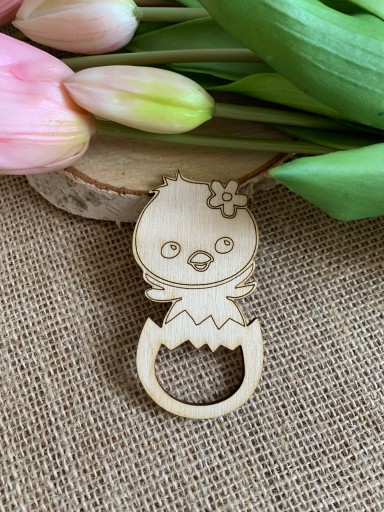 Drevený základ na záložku pre macrame macrame baby veľkonočnú DIY dekoráciu