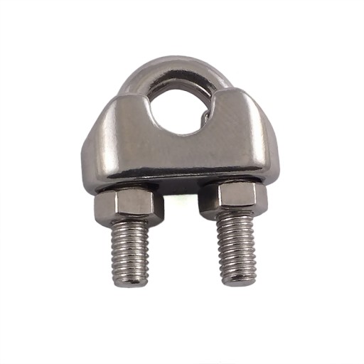 Lanová svorka v tvare U, 2 mm, INOX 316