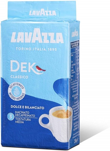 Lavazza DEK bezkofeínová 250g mletá káva