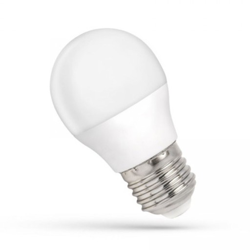 LED guľová žiarovka E27 230V 4W teplá farba SPECTRUM LED