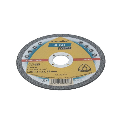 PLOCHÝ DISK A60EX T1A 125*1,0*22 262937