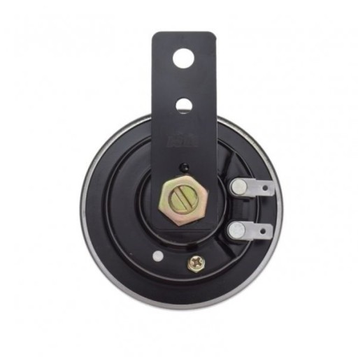 Zvuková signalizácia klaksónu 90mm chróm 12v Junak Zipp