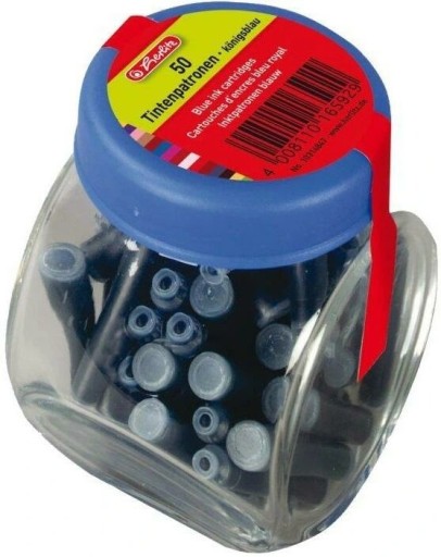 ATRAMENTOVÉ KAZETY V JAR 50 KS. HERLITZ