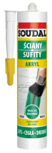 Biely akryl 280 ml (137657) Soudal