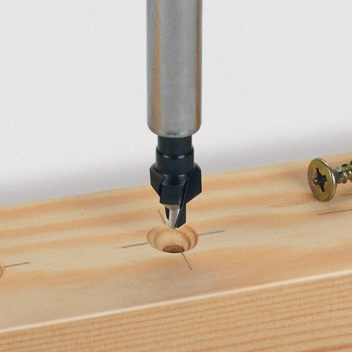 WOLFCRAFT Fréza, zápustný vrták na skrutky 4/10