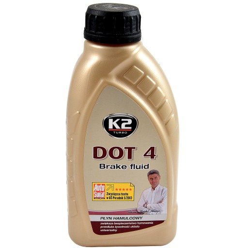 K2 DOT 4 BRZDOVÁ KVAPALINA 0,5L BRZDOVÁ KVAPALINA 500ML