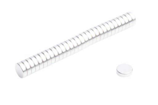Neodymový magnet valcový MW 5x1,5 N38 10 ks