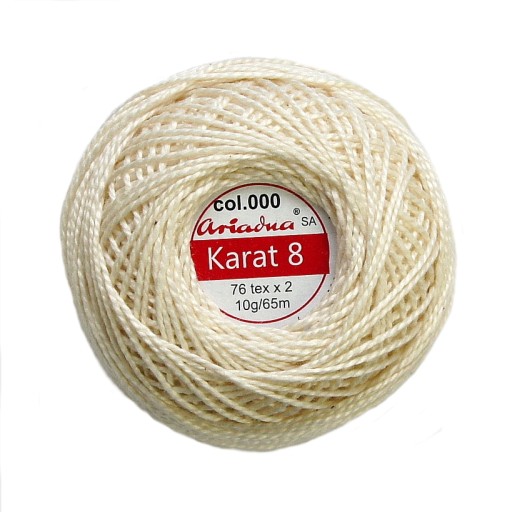Cordonek Karat 8 prírodný 0000 ARIADNA 10g 65m