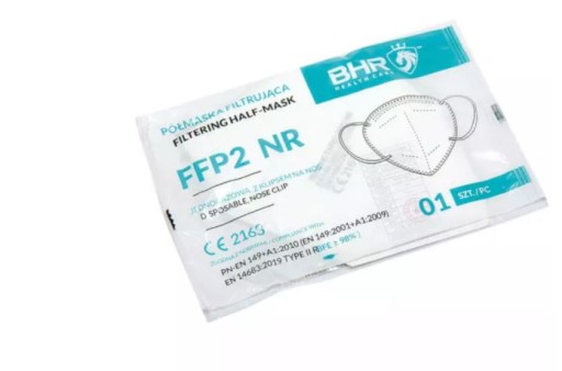 FFP2 OCHRANNÁ POLMASKA - 1 ks.