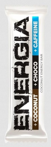 ENERGY BAR energetické sacharidy ČOKOLÁDA-KOKOSOVÝ KOFEÍN 50g