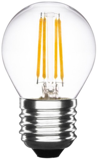 LED žiarovka E27 Filament 4W Edison Decorative G45