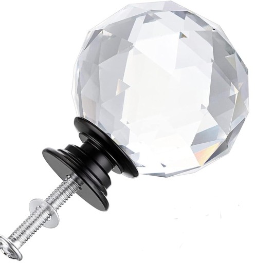 KRYŠTÁLOVÁ RÚČKA 25mm CRYSTAL