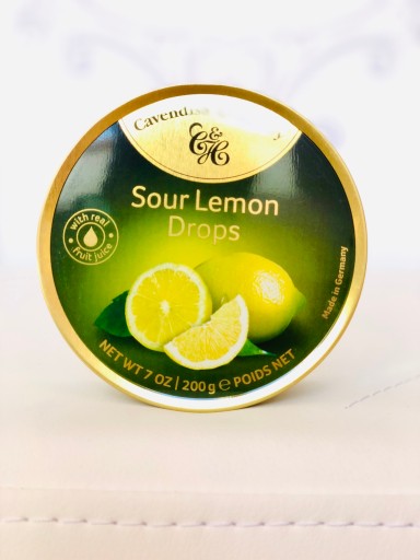 Cavendish Dropsy Sour Lemon Kyslý citrón 200g