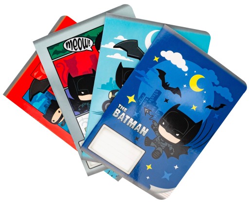A5 TROJRIADKOVÝ ZÁPISNÍK, 16 STRÁN BATMAN BENJAMIN
