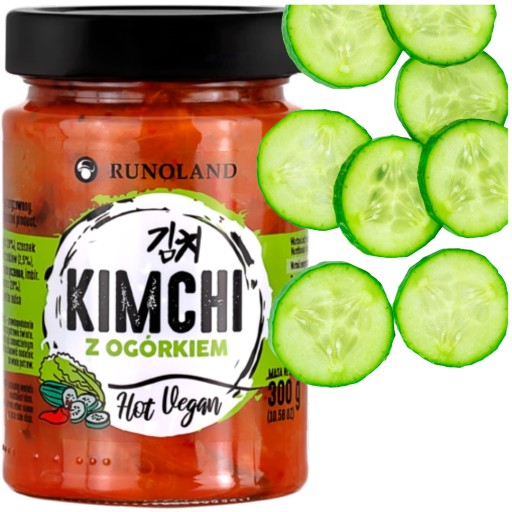 Kimchi s UHORKOVOU, nakladanou čínskou kapustou, paprikou, cesnakom a zázvorom