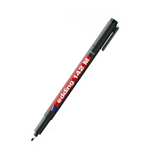 Fóliový popisovač Edding 142 M, 1 mm, čierny