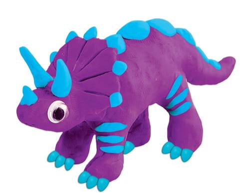 PLAY-DOH Air Clay Dinos - zelený dinosaurus - kreatívna hračka