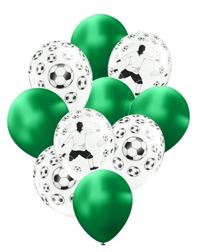 Slamky FUTBAL s loptou futbal narodeniny x4