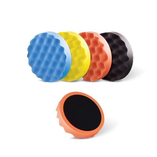 BOLL leštiaca špongia, profilovaná, oranžová