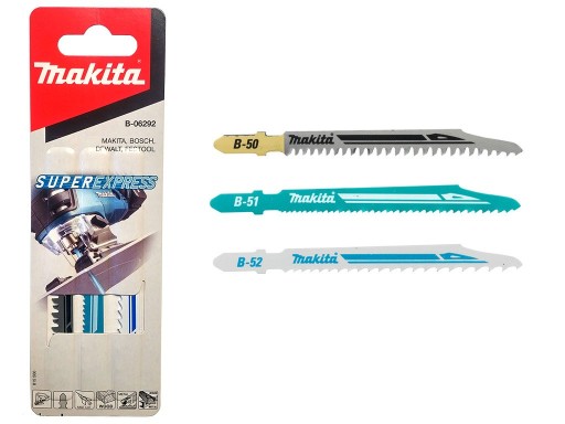 MAKITA B-06292 SADA PÍLOVÝCH LISTOV B50 B51 B52
