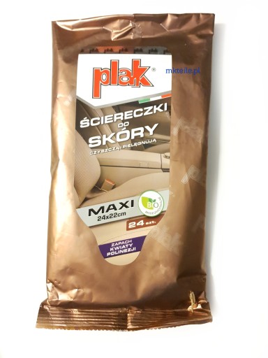 ATAS MAXI PREMIUM PLAK KOŽENÉ Utierky 24 ks