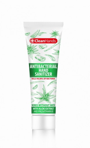 CLEAN HANDS antibakteriálny gél na ruky s aloe a