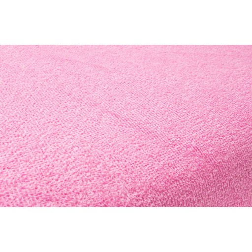 FROTÉ PREStieradlo NA POSTEĽ 120X60 RUŽOVÉ FROTÉ PREStieradlo